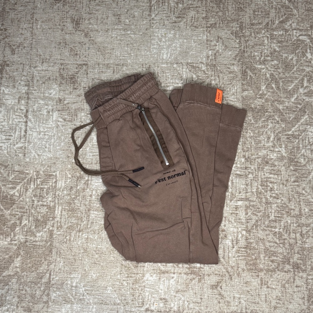 Men's Tan Jogger Pants